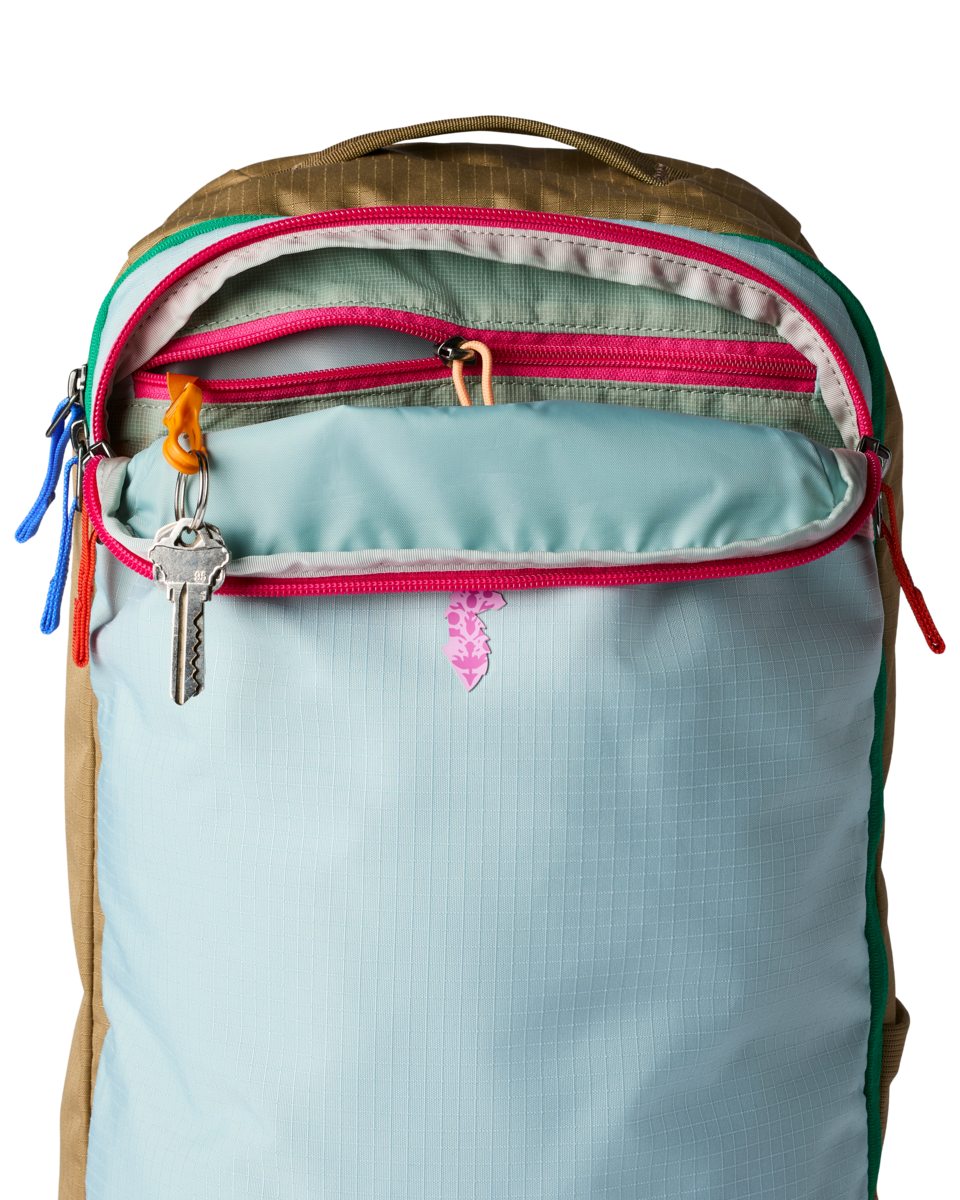 Cotopaxi X FP Movement Allpa Mini 20L Travel Pack, Sterline Blue/Ginger, Detail