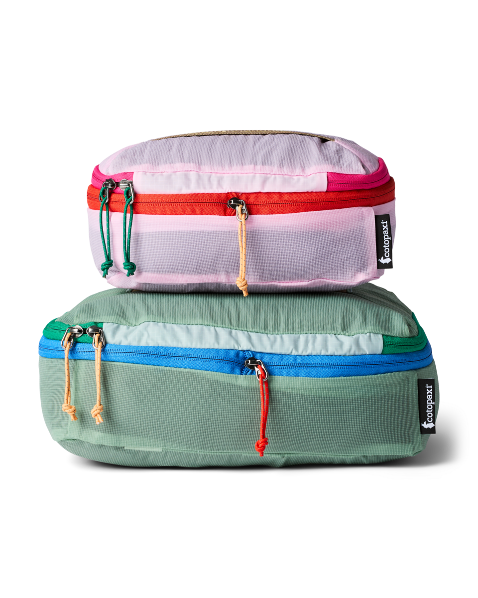 Cotopaxi X FP Movement Expandable Cubo Bundle, Powder Pink/Sterline Blue