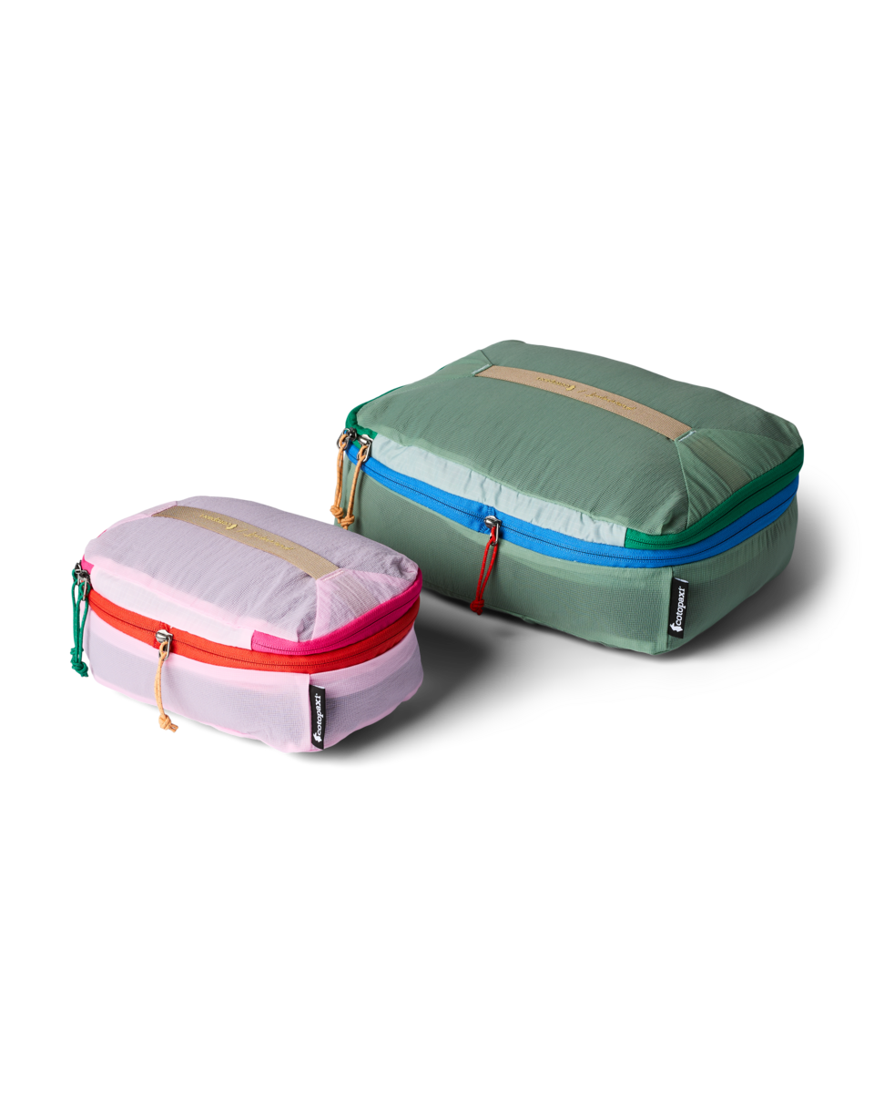 Cotopaxi X FP Movement Expandable Cubo Bundle, Powder Pink/Sterline Blue