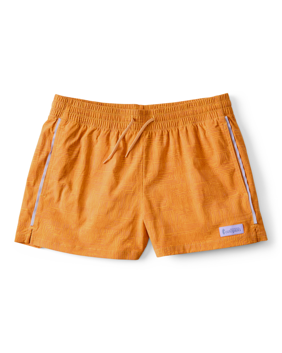 Brinco 3 Inch Short - Print - Women's, Zen Garden Honeycomb