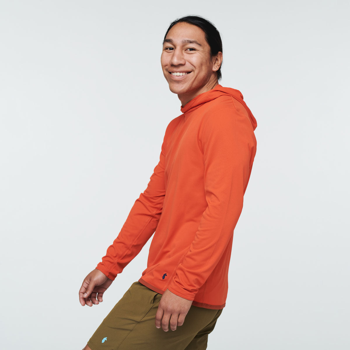 Sombra Sun Hoodie - Men's, Canyon, Model Mario