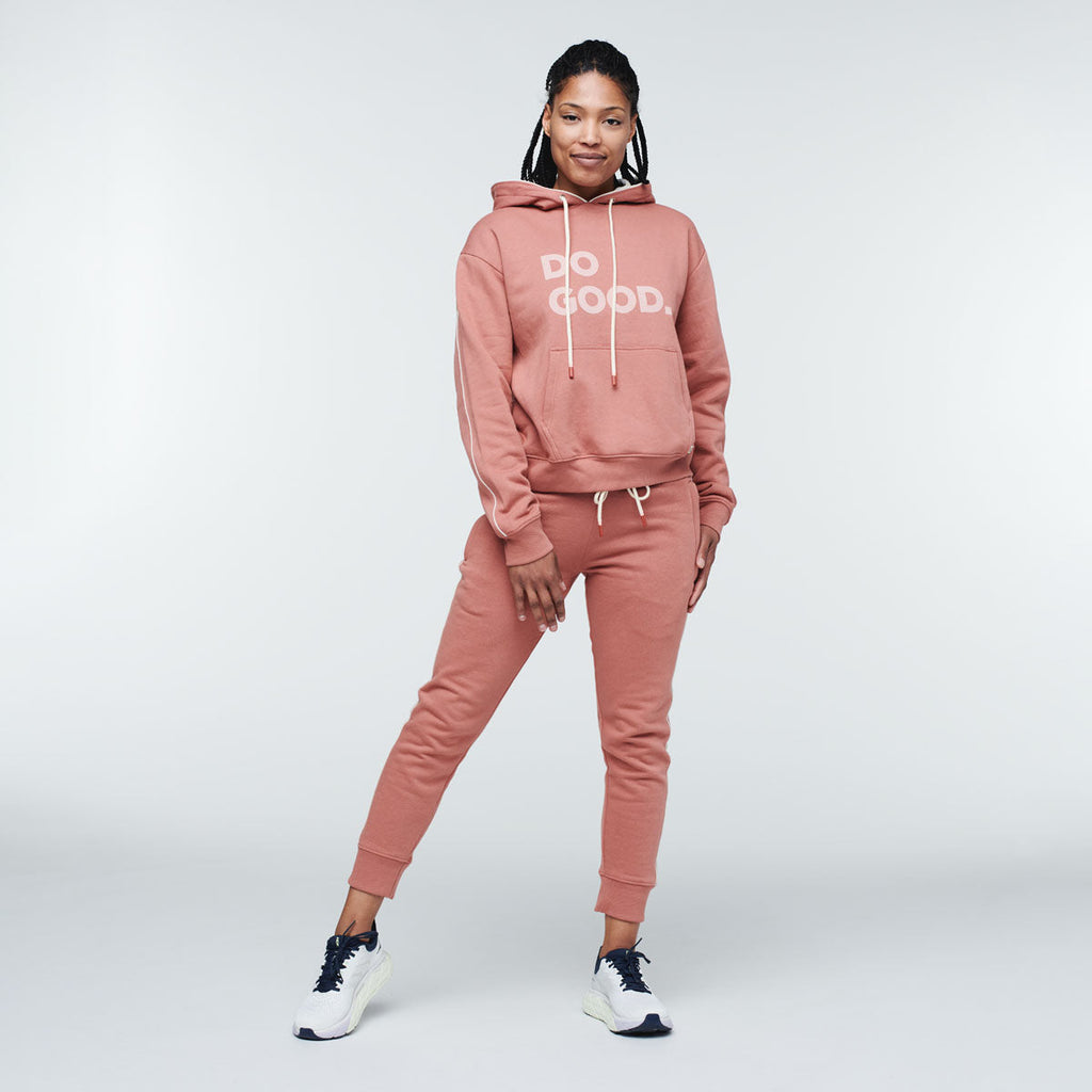 Organic Sweatpant - Women's, Earthen, Model Callie
