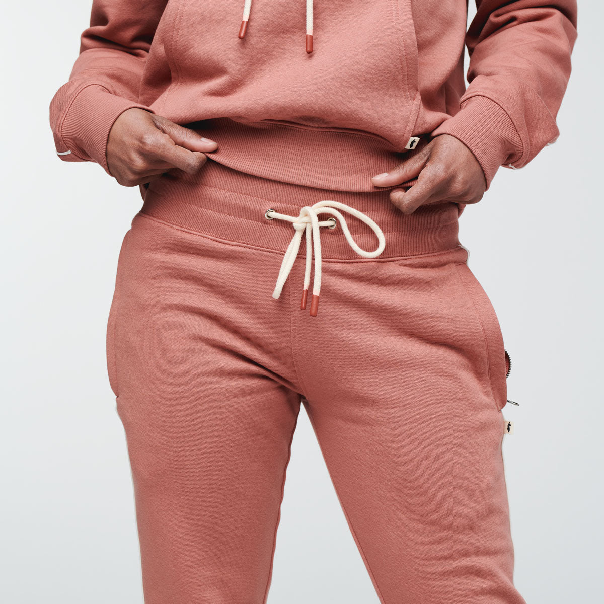 Organic Sweatpant - Women's, Earthen, Model Callie
