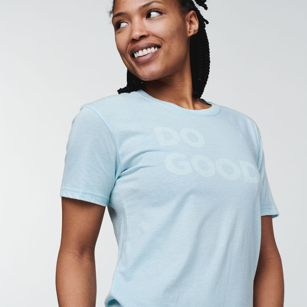 Do Good T-Shirt - Women's, Ice, Model Callie