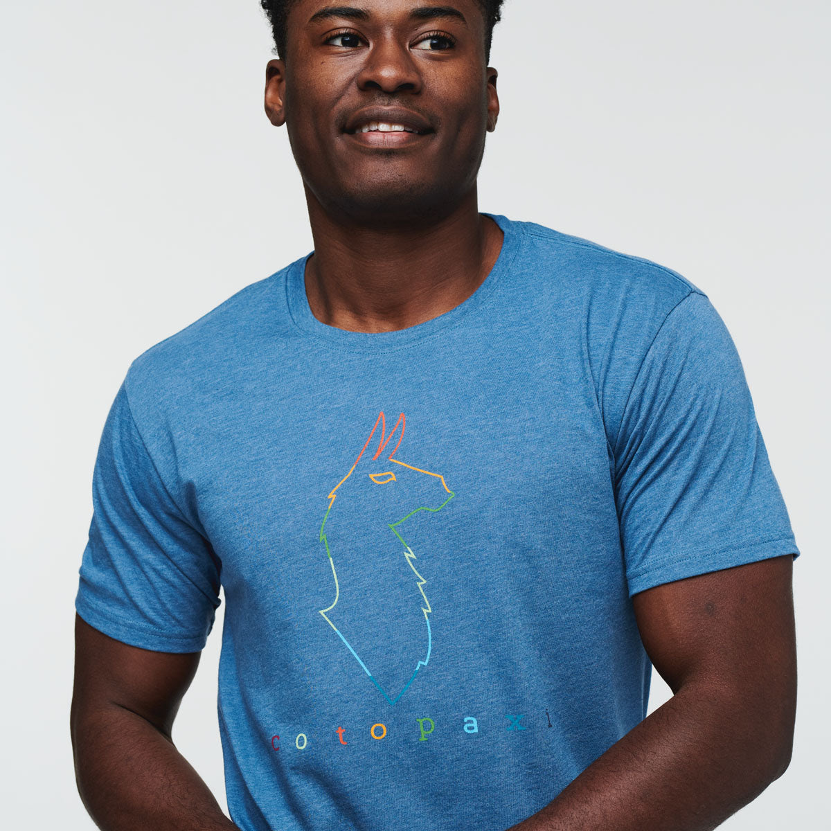 Electric Llama T-Shirt - Men's, Denim