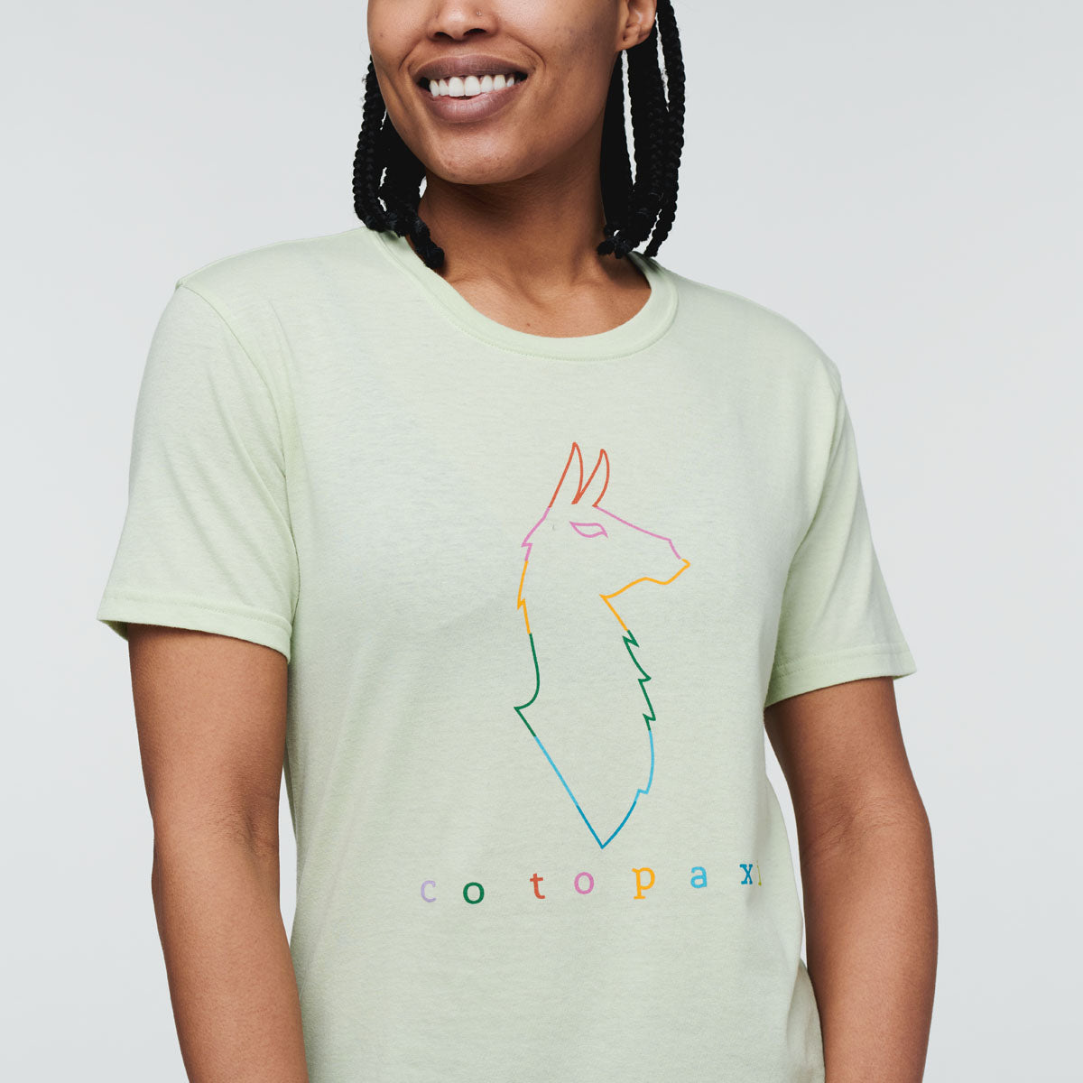 Electric Llama T-Shirt - Women's, Lichen