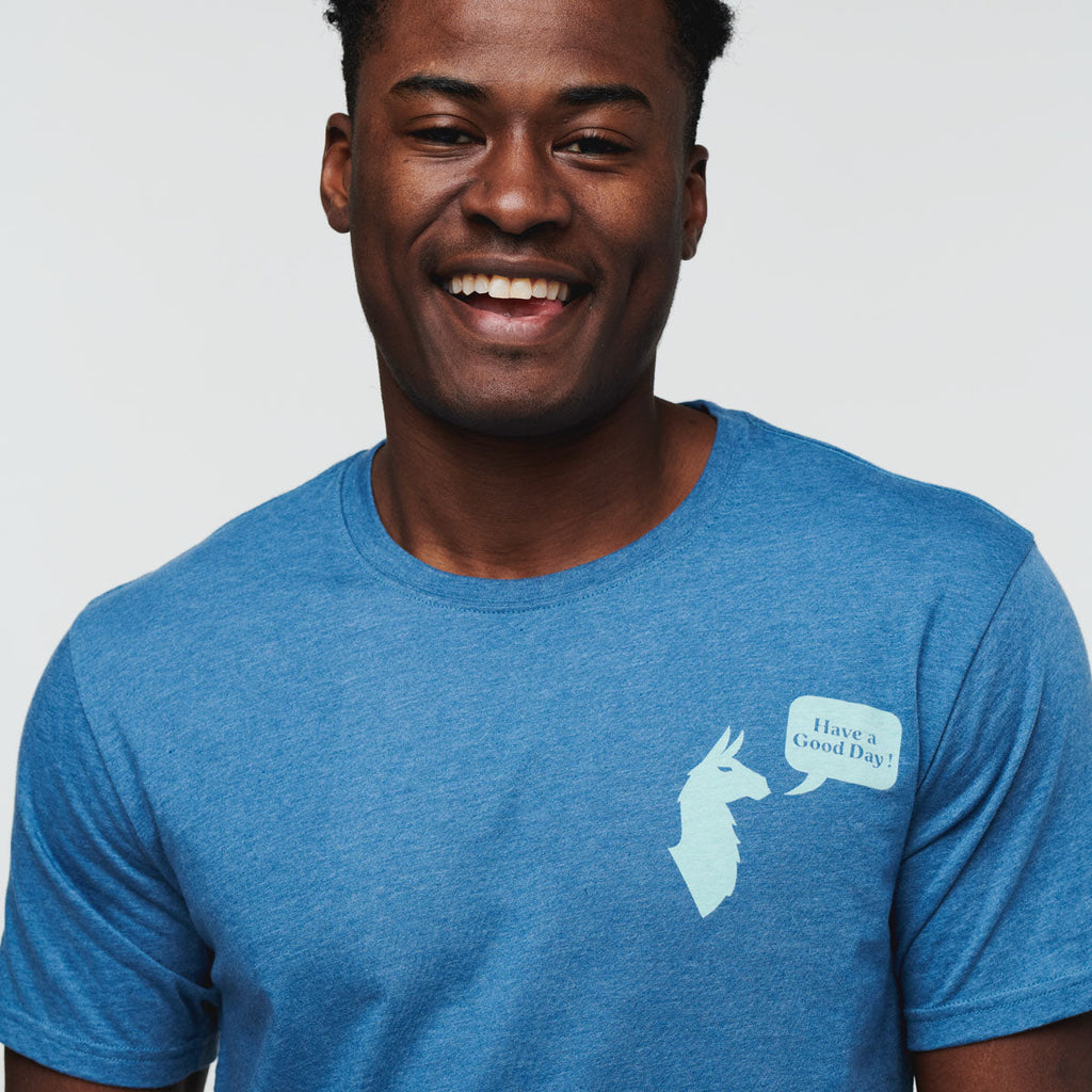 Have a Good Day T-Shirt - Men's, Denim