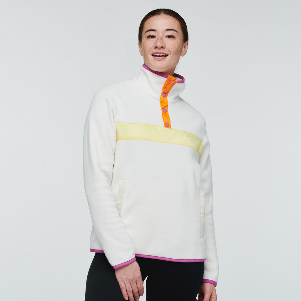 Teca Fleece Pullover - Women's, Bee's Knees, Model Aya