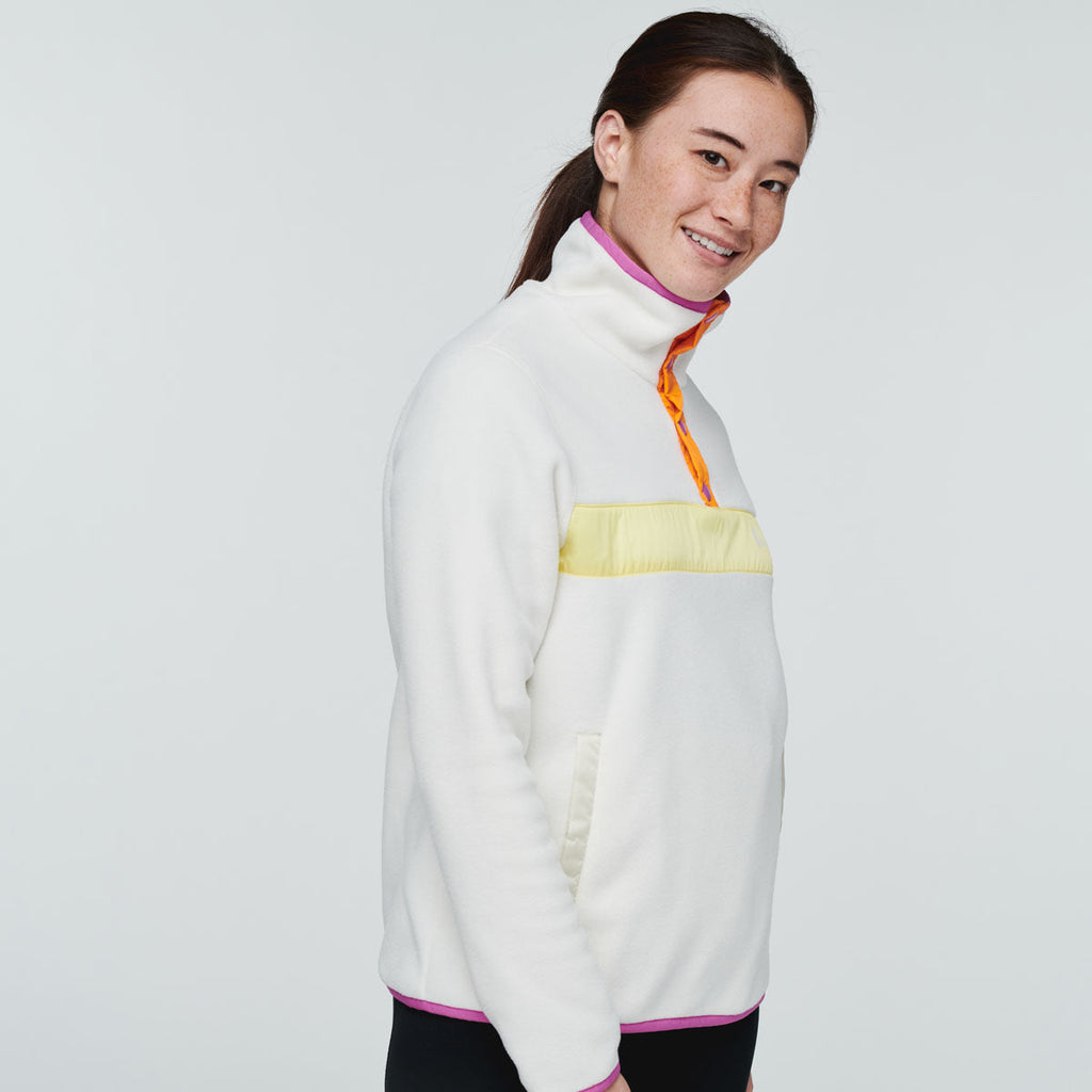 Teca Fleece Pullover - Women's, Bee's Knees, Model Aya