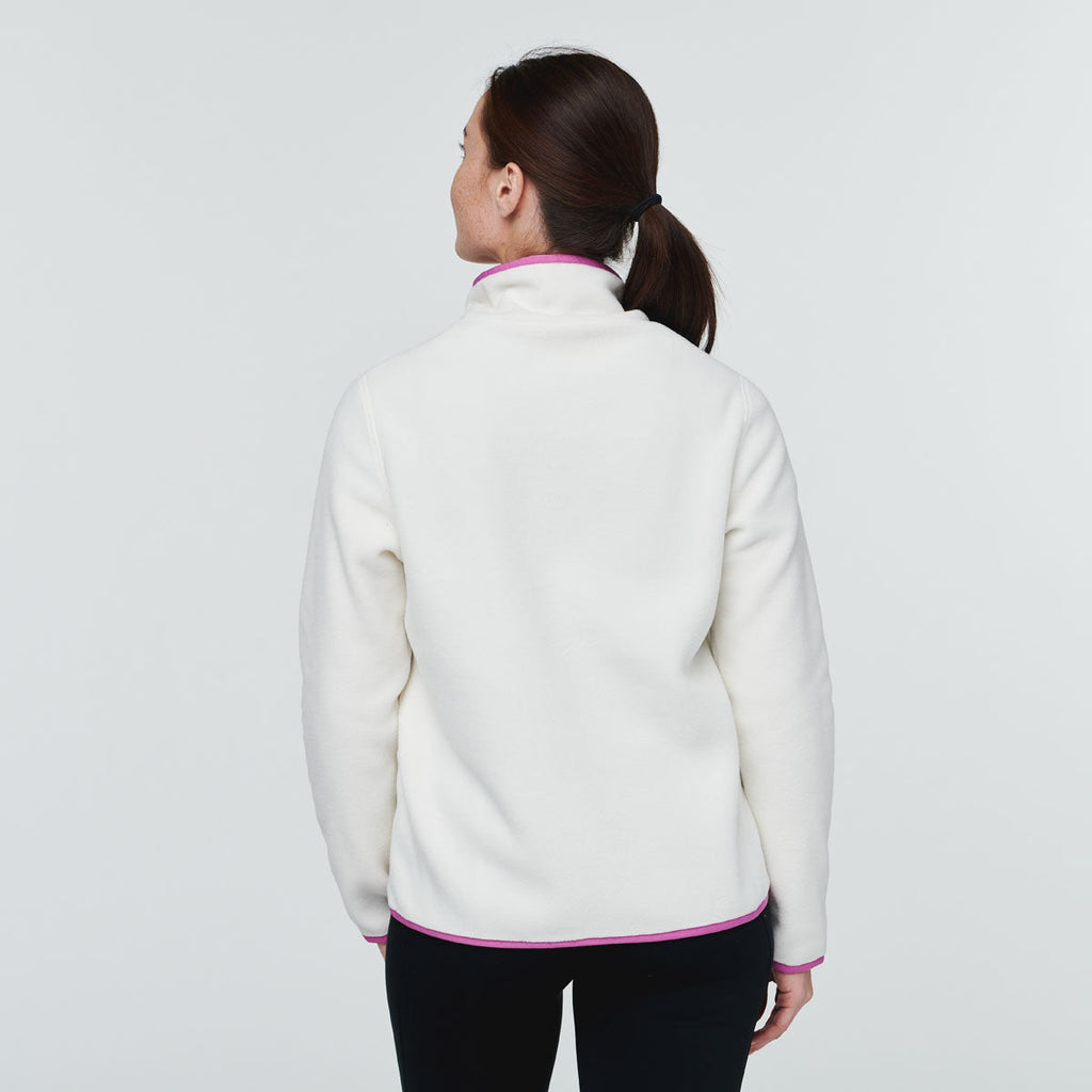 Teca Fleece Pullover - Women's, Bee's Knees, Model Aya