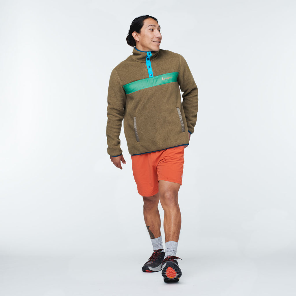 Teca Fleece Pullover - Men's, Regrowth, Model Mario