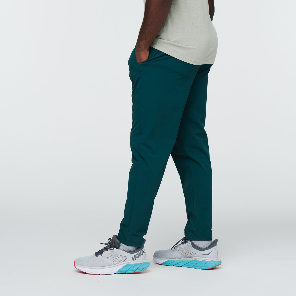 Veza Adventure Pant - Men's, Deep Ocean, Model Jeremy