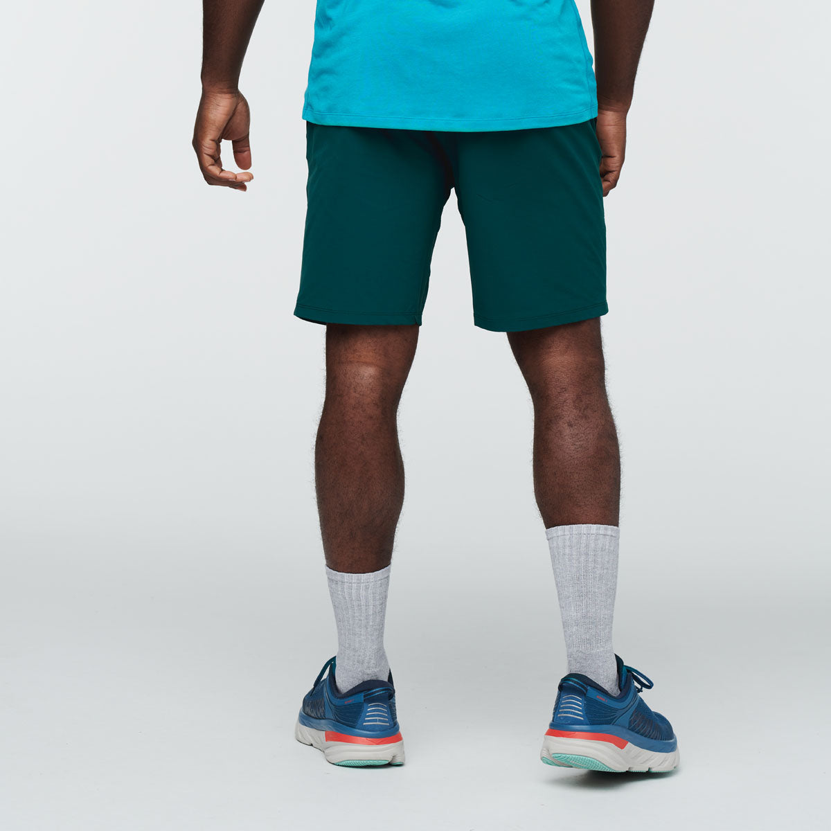 Veza Adventure Short - Men's, Deep Ocean, Model Jeremy