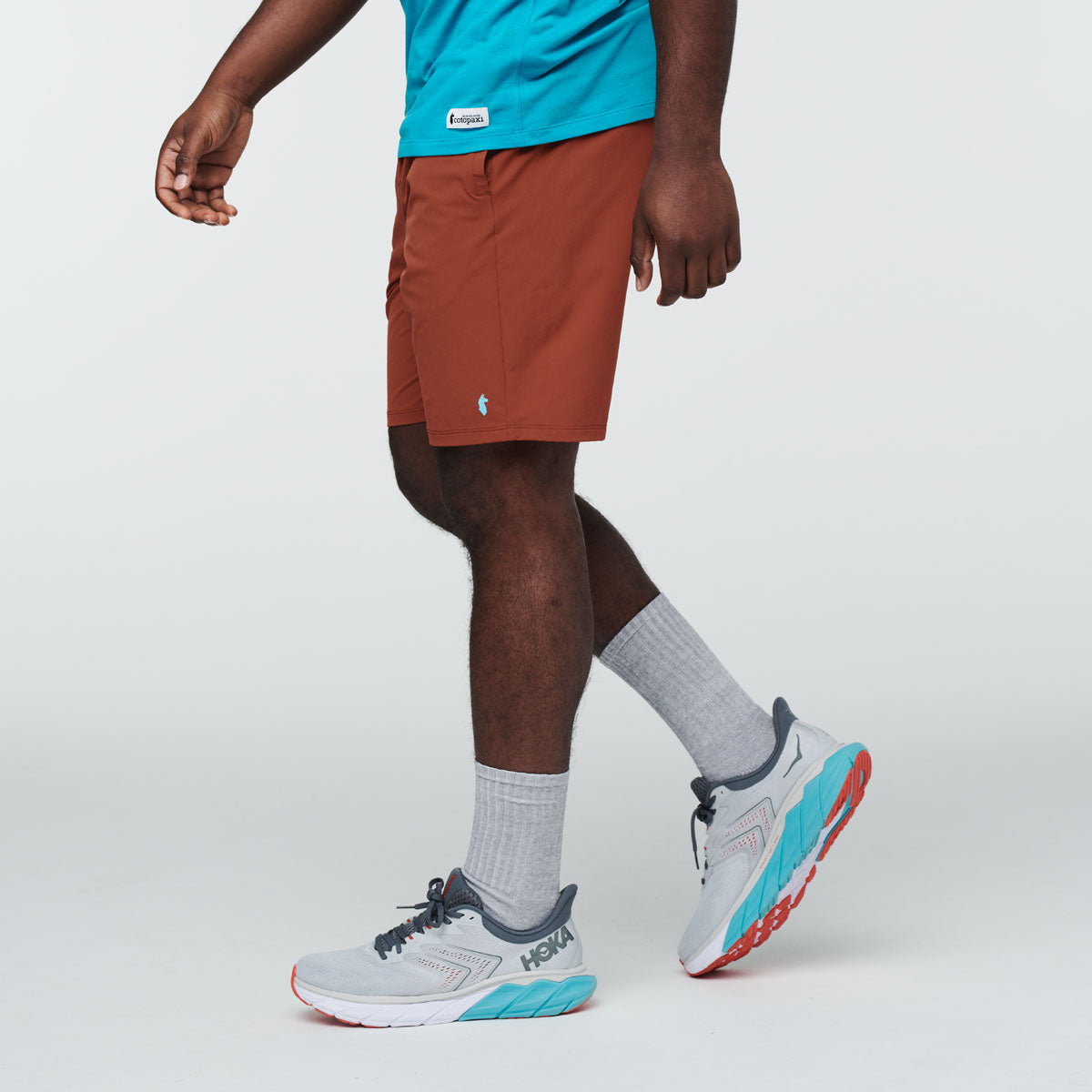 Veza Adventure Short - Men's, Spice, Model Jeremy