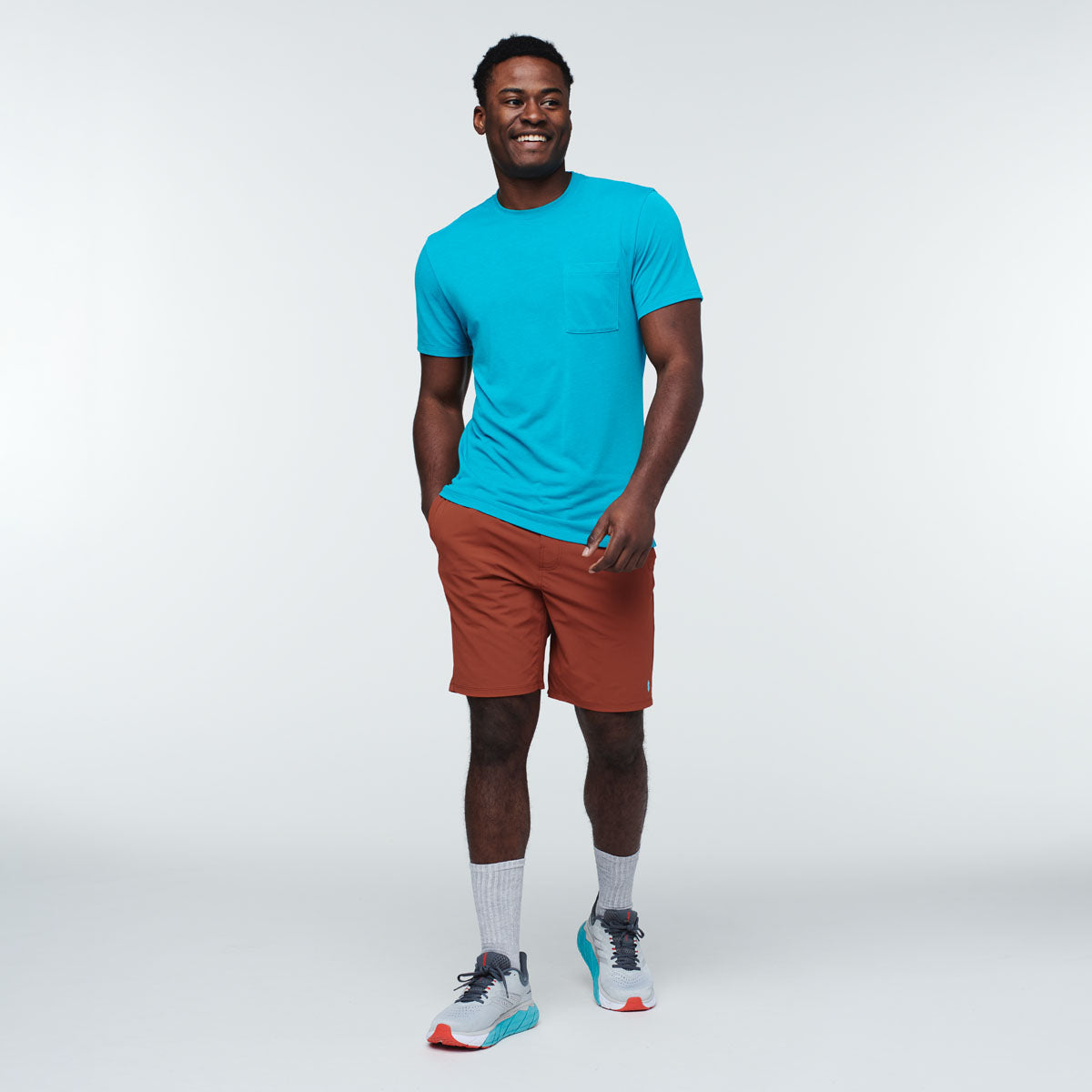 Veza Adventure Short - Men's, Spice, Model Jeremy