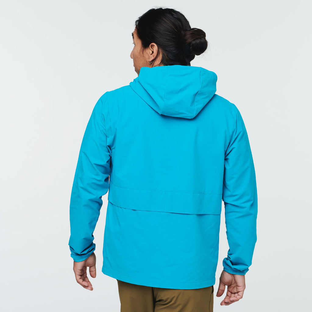 Viento Travel Jacket - Men's, Mineral Blue, Model Mario