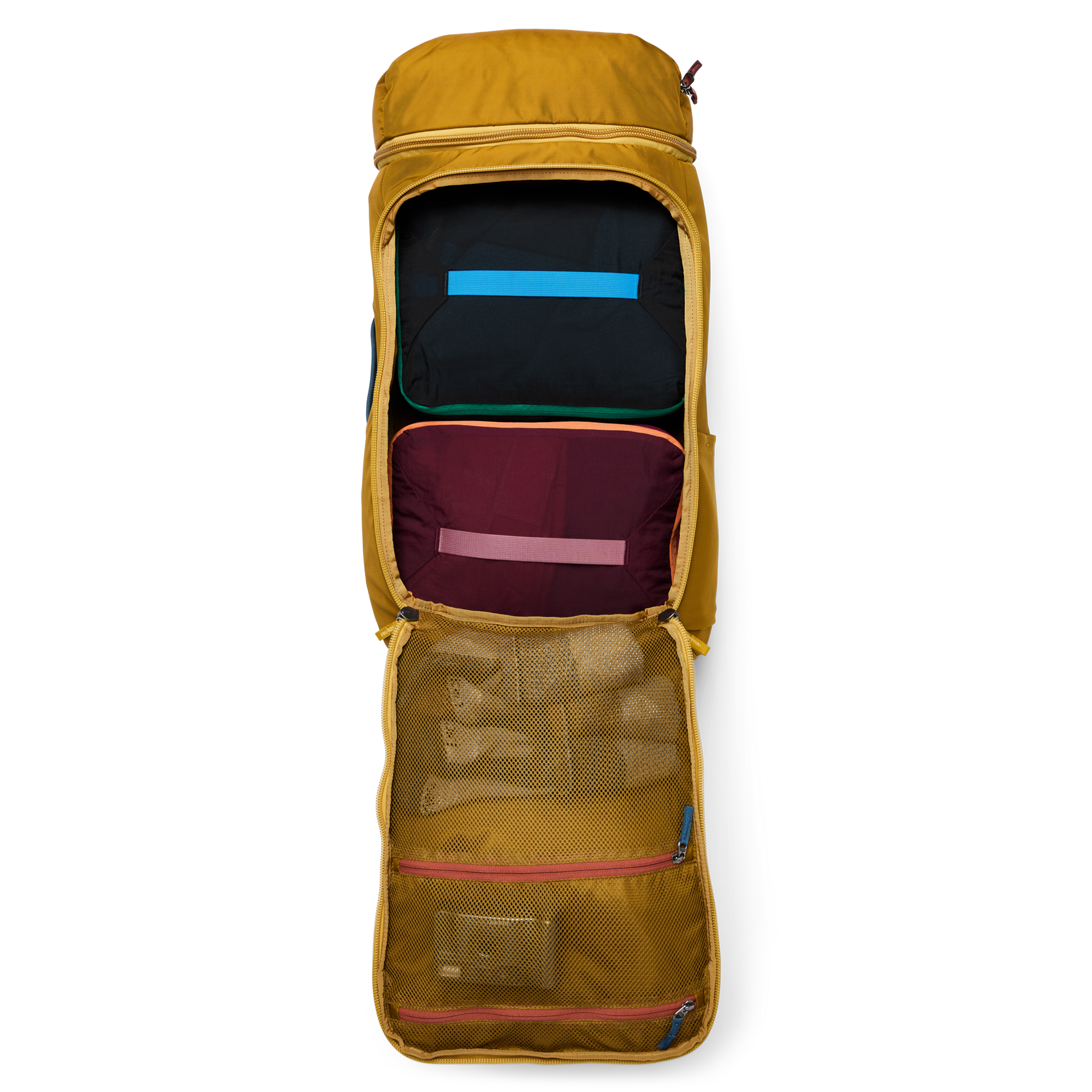 Allpa 50L Adventure Travel Pack, Bronze, Detail