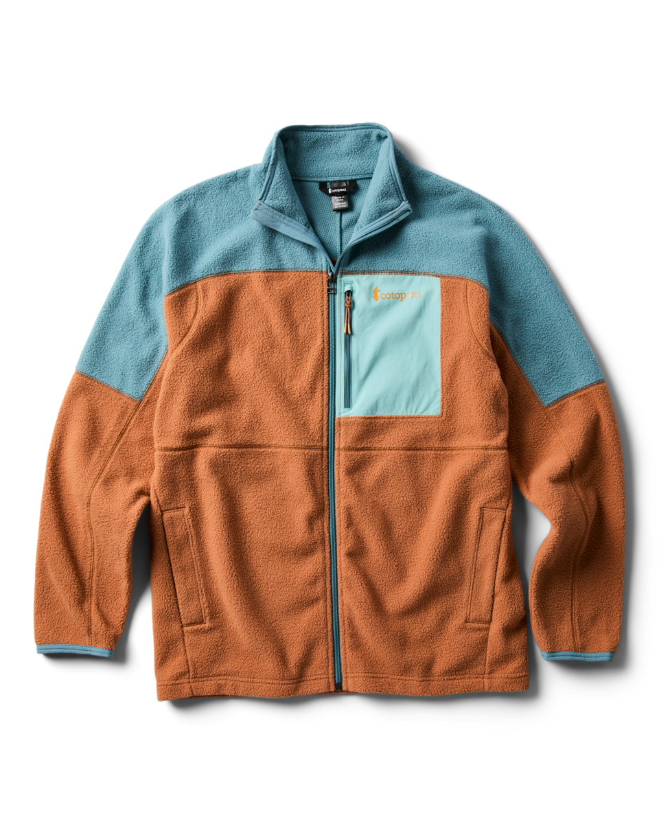 Abrazo Fleece Full-Zip Jacket - Men's, Everglade/Whiskey