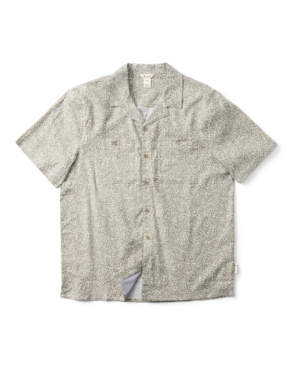 Afuera Button Up Shirt - Print - Men's, Cenotes Mineral