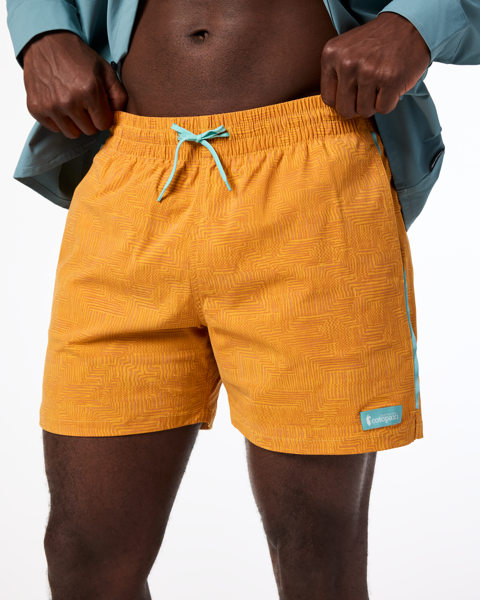 Brinco 5 Inch Short - Print - Men's, Zen Garden Honeycomb, Model Kirk