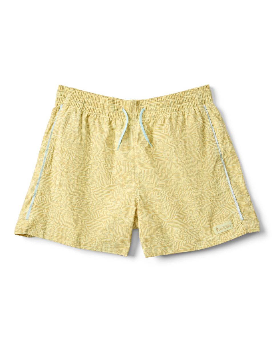 Brinco 5 Inch Short - Print - Men's, Zen Garden Honeydew
