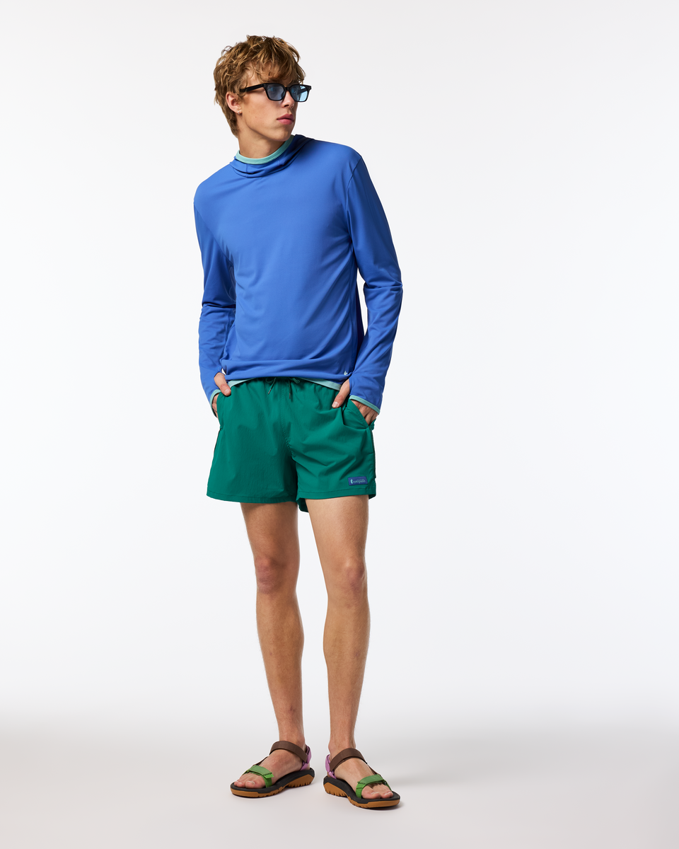 Brinco 5 Inch Short - Solid - Men's, Malachite, Model Maximus