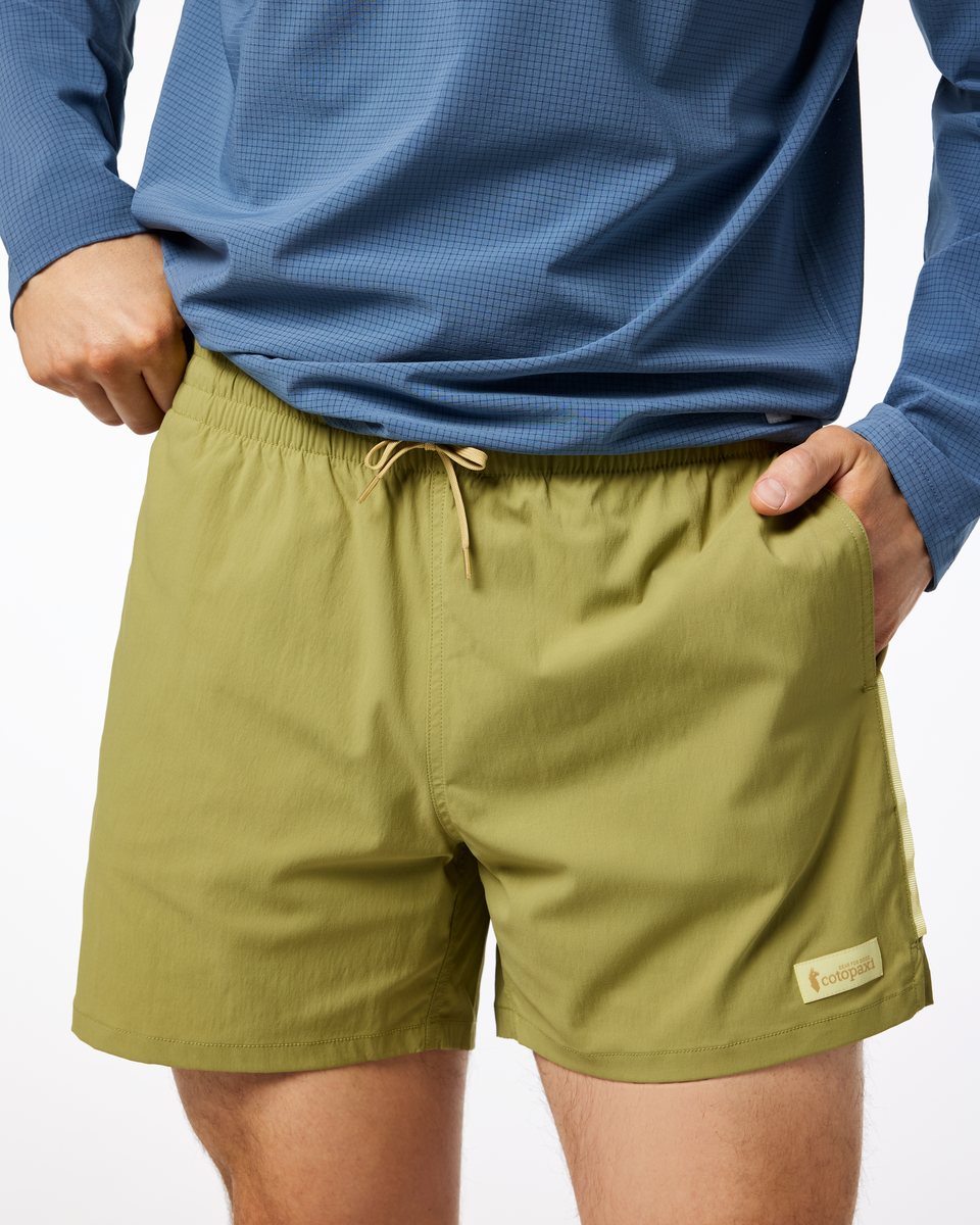 Brinco 5 Inch Short - Solid - Men's, Seed, Model Kellan