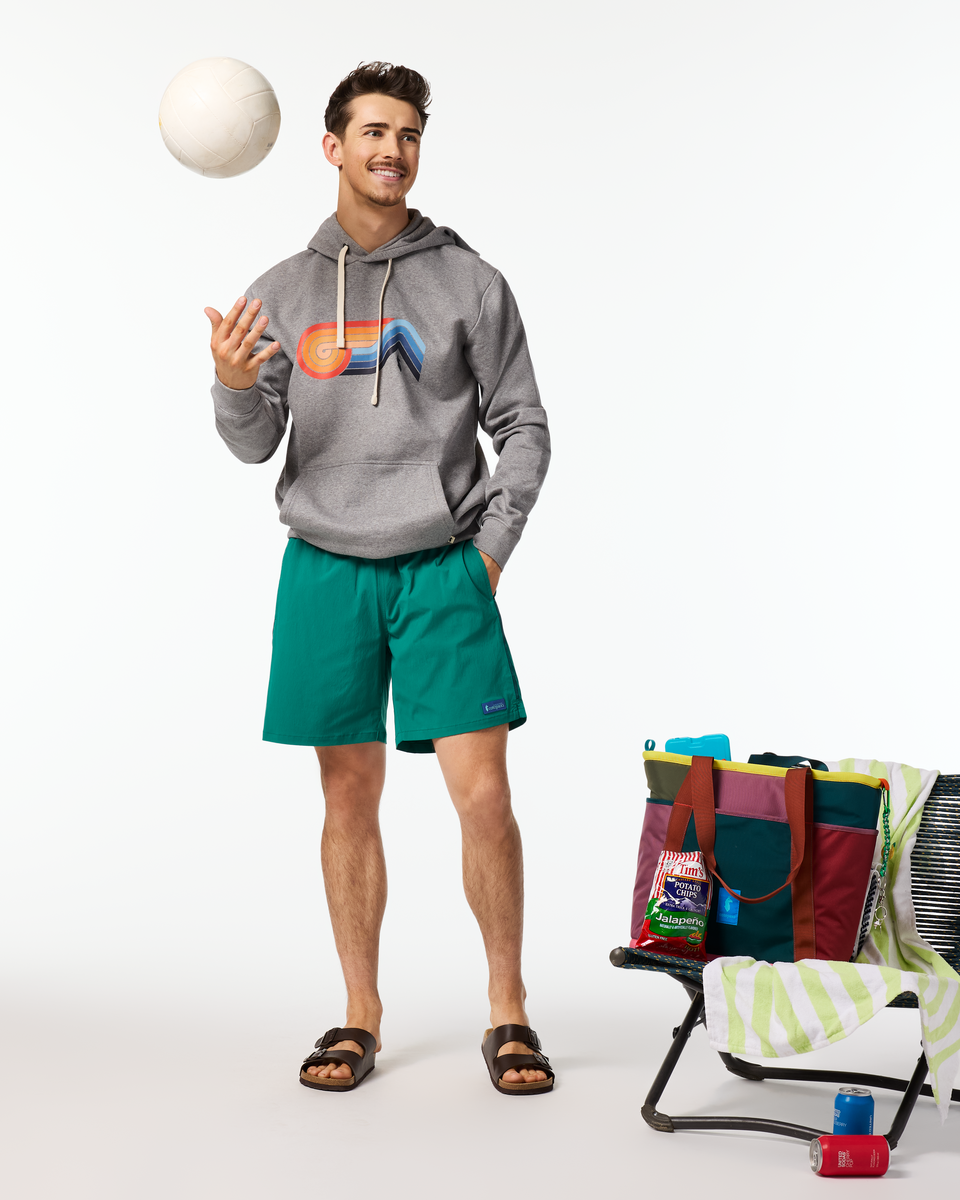 Brinco 7 Inch Short - Solid - Men's, Malachite, Model Kellan