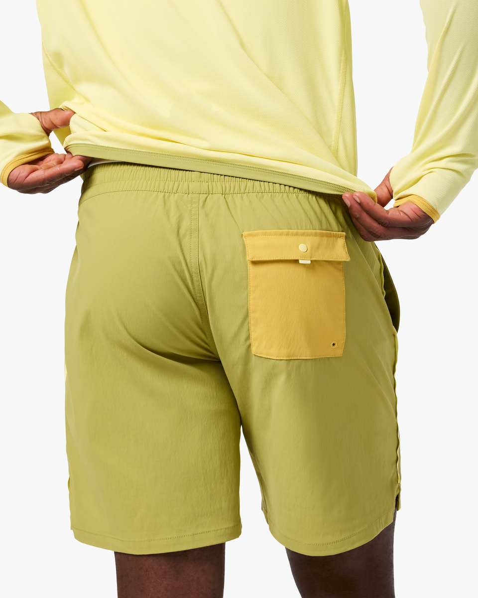 Brinco 7 Inch Short - Solid - Men's, Seed, Model Kirk