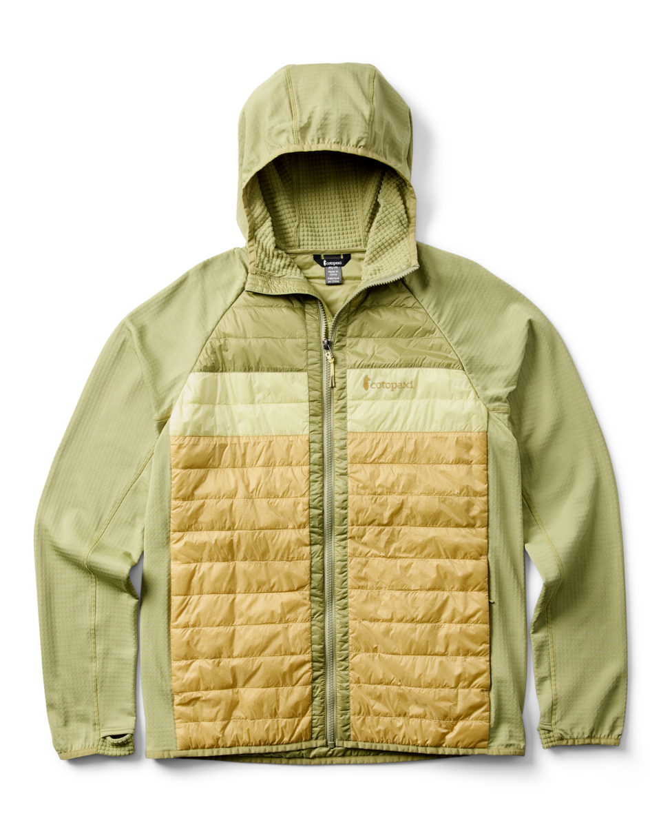 Capa Hybrid Insulated Hooded Jacket - Men's, Seed/Husk