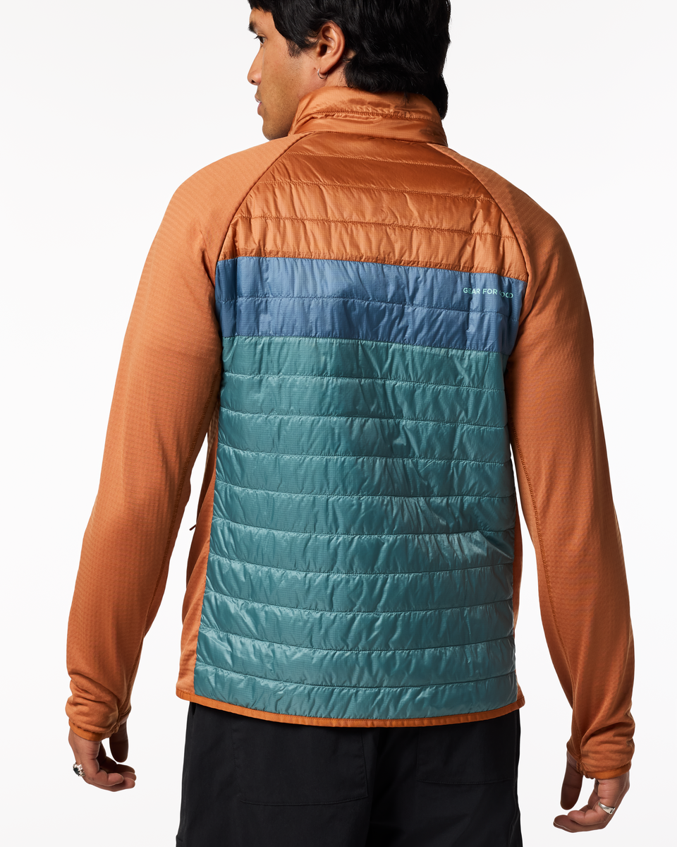 Capa Hybrid Insulated Jacket - Men's, Whiskey/Everglade, Model Christian