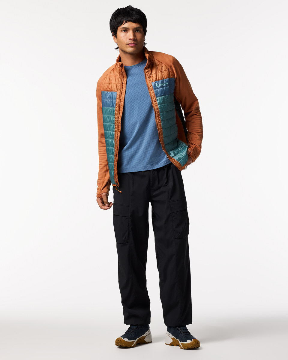 Capa Hybrid Insulated Jacket - Men's, Whiskey/Everglade, Model Christian