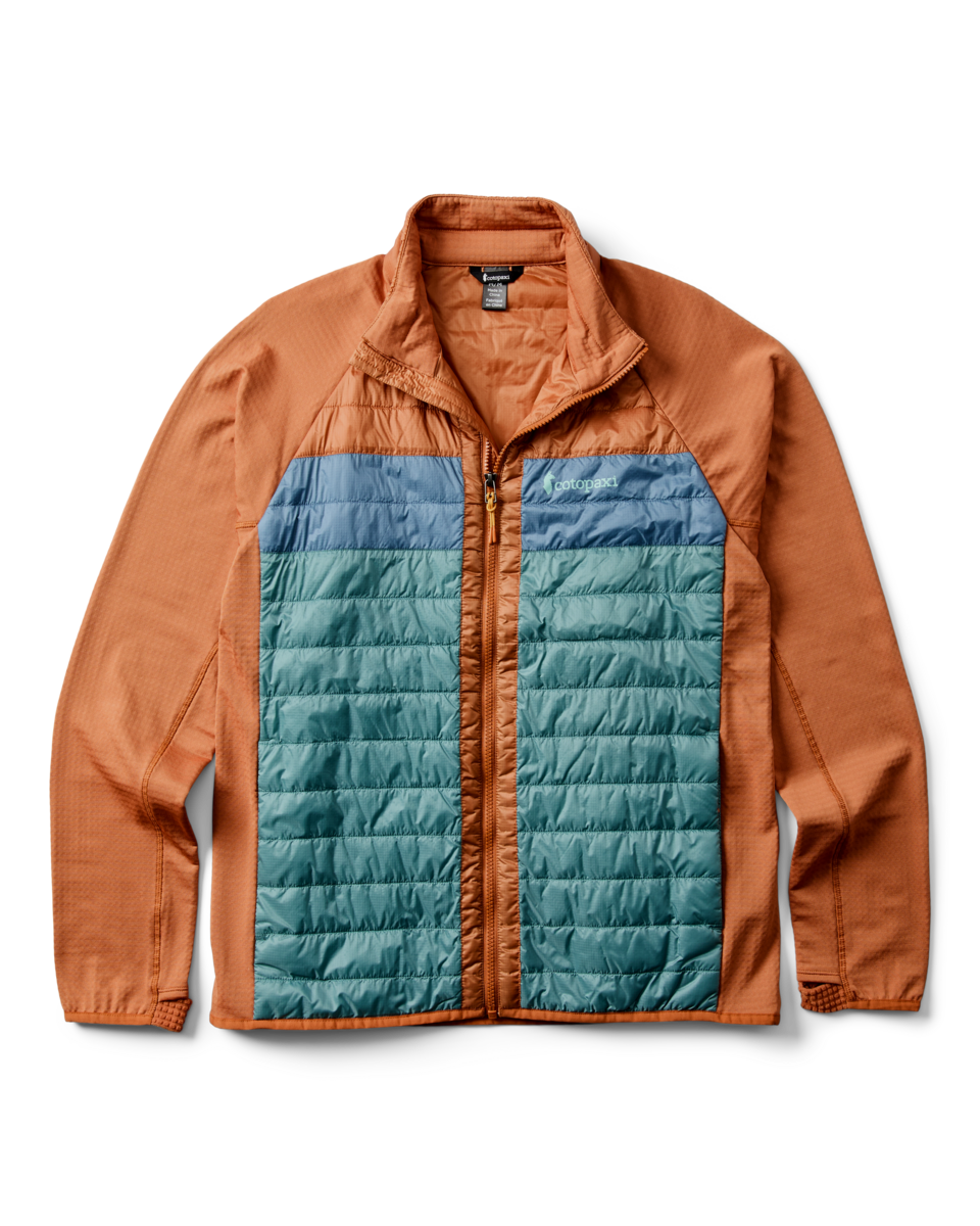Capa Hybrid Insulated Jacket - Men's, Whiskey/Everglade