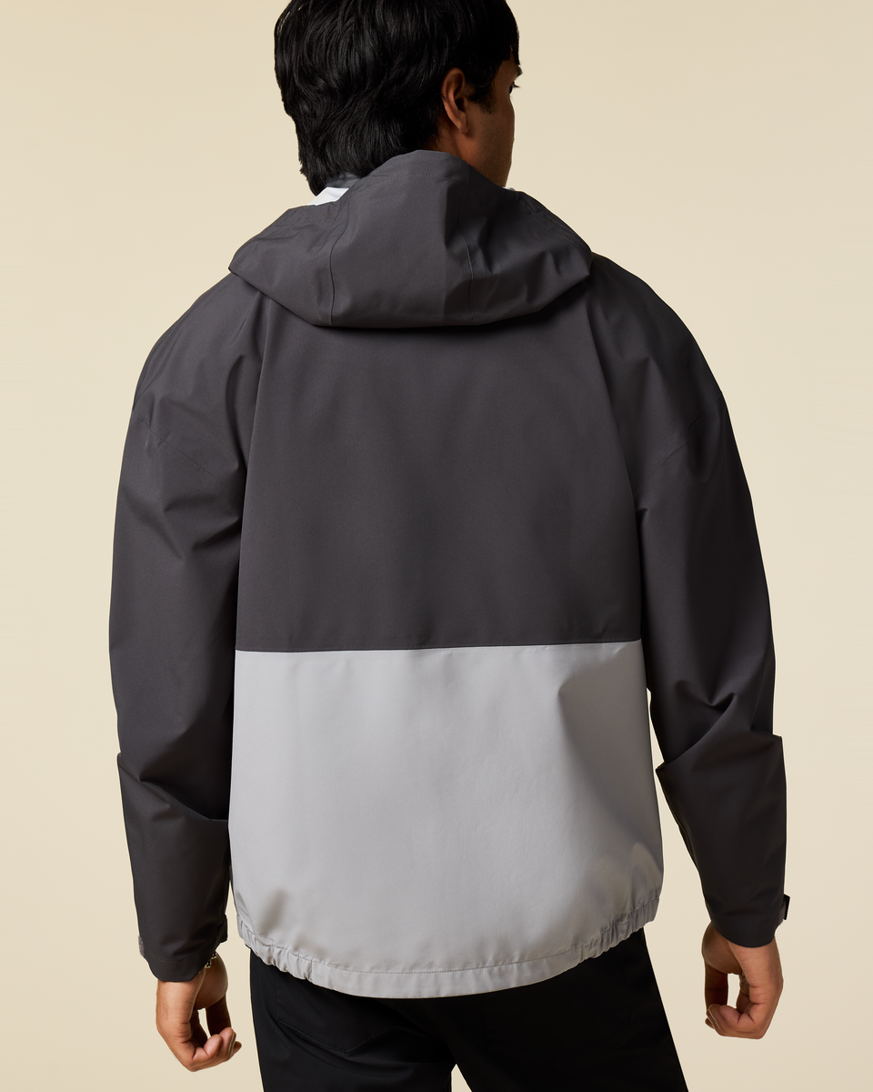 Cielo Rain Jacket - Men's, Charcoal/Cinder, Model Christian
