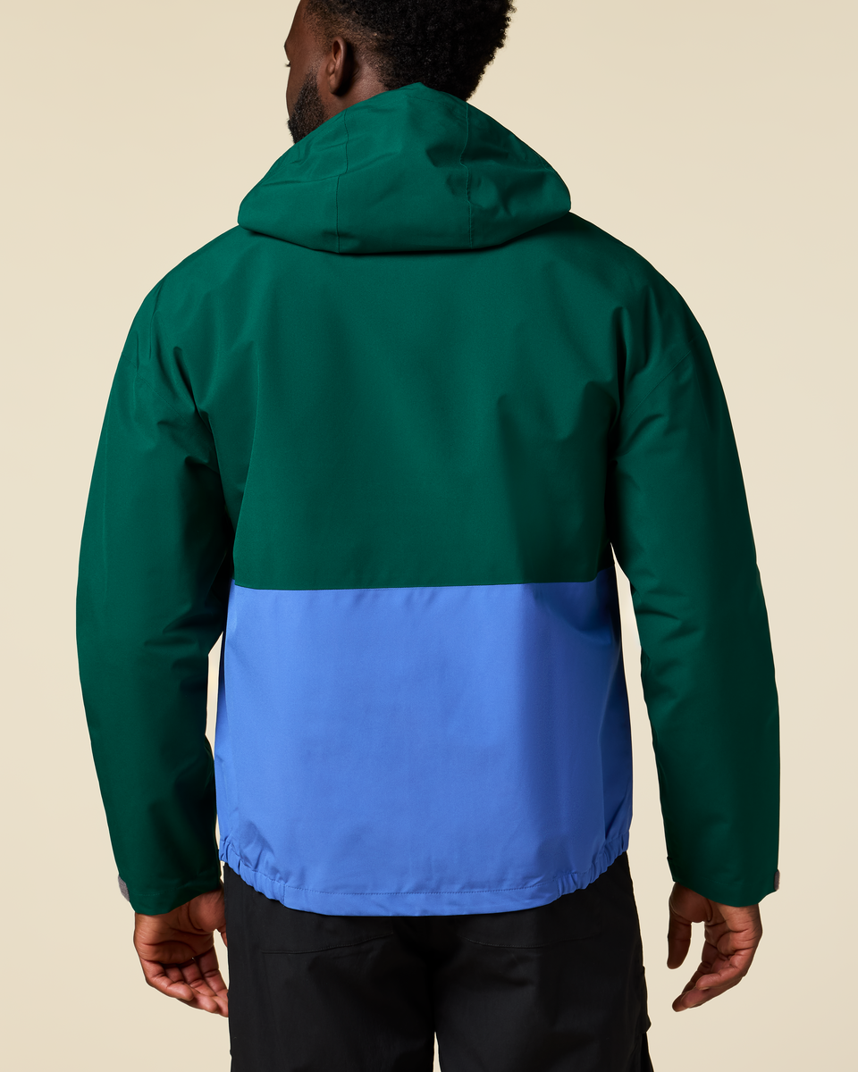 Cielo Rain Jacket - Men's, Kale/Malachite, Model Kirk