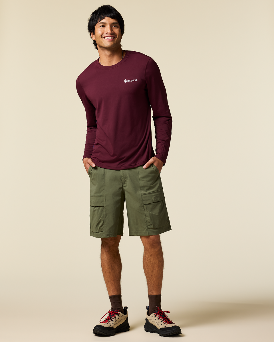 Coraje Tech Cargo Short - Men's, Fatigue, Model Christian