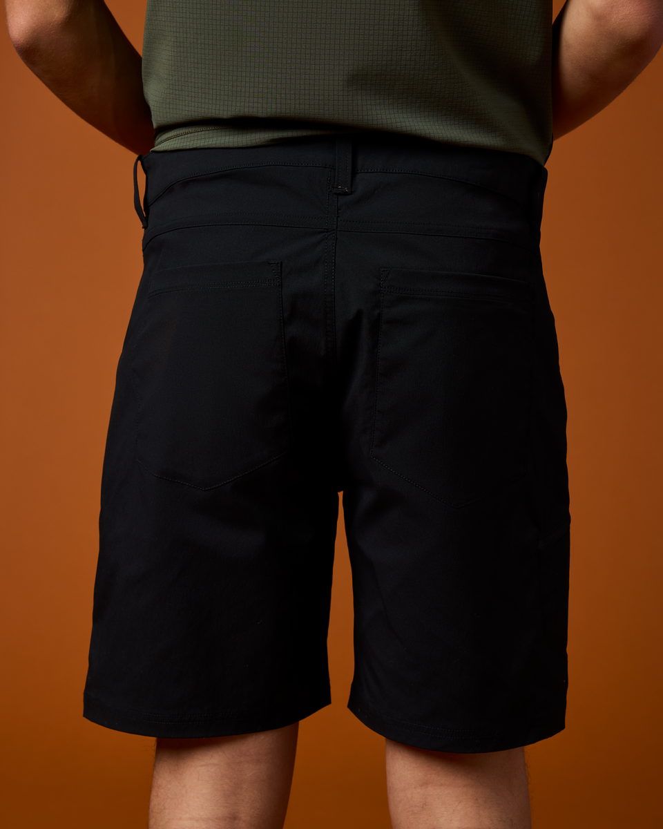 Coraje Tech Short - Men's, Black, Model Maximus