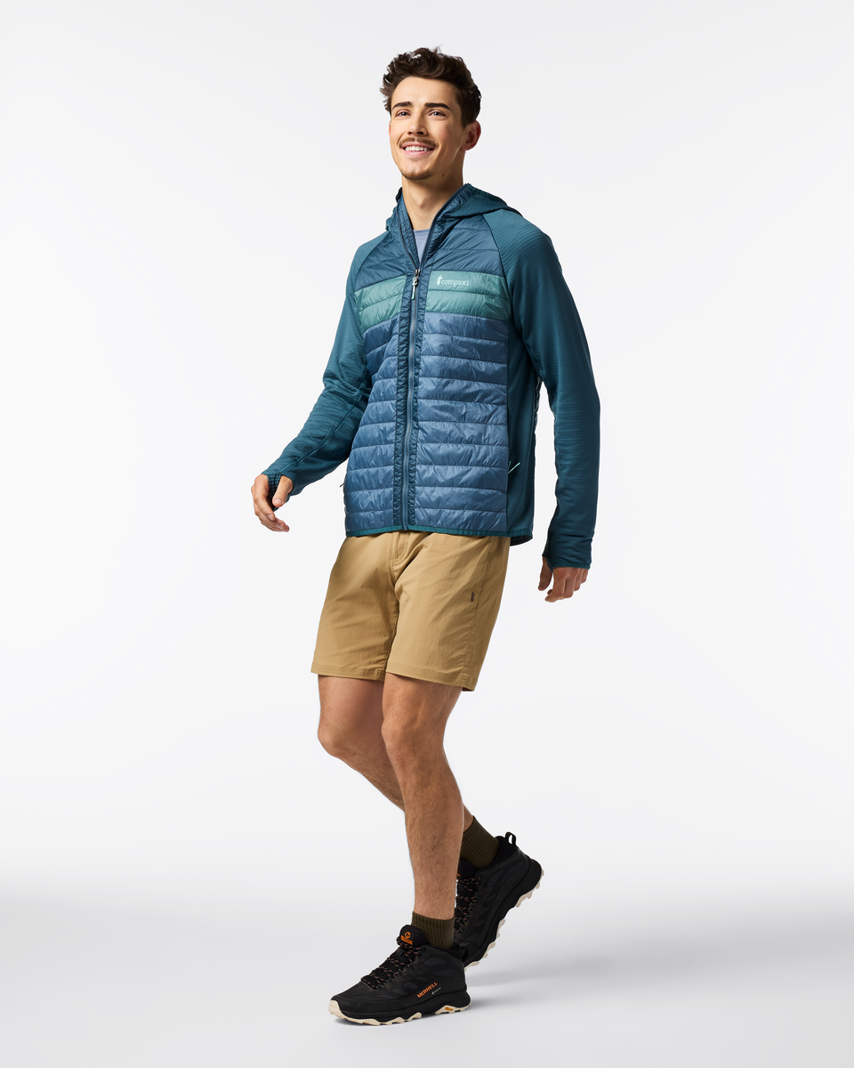 Coraje Tech Short - Men's, Khaki, Model Kellan