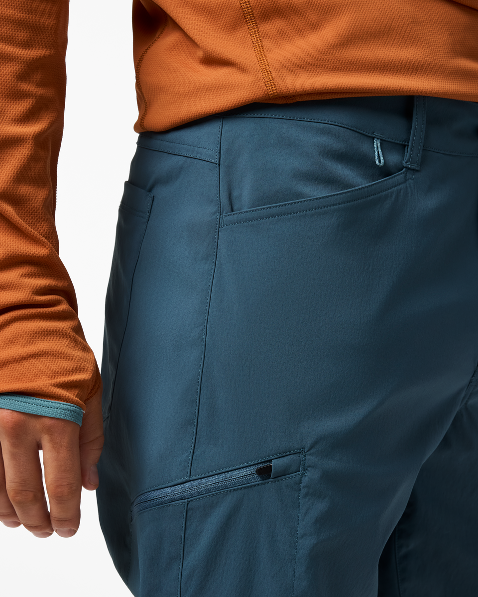 Coraje Tech Short - Men's, Ocean, Model Kellan