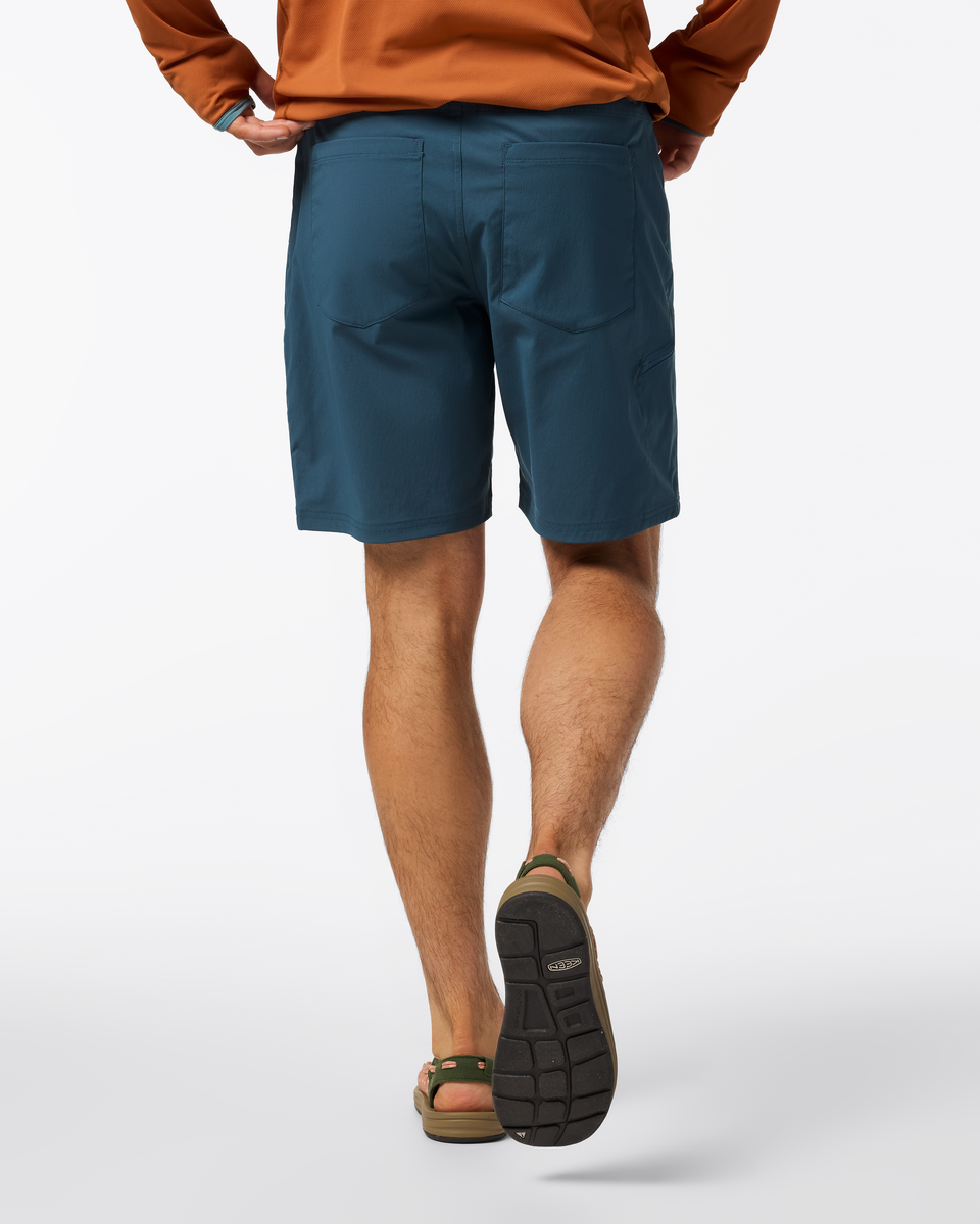 Coraje Tech Short - Men's, Ocean, Model Kellan