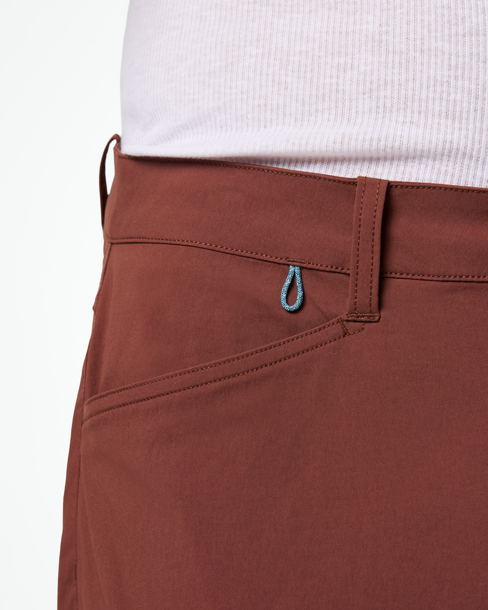 Coraje Tech Short - Men's, Sepia, Model Christian