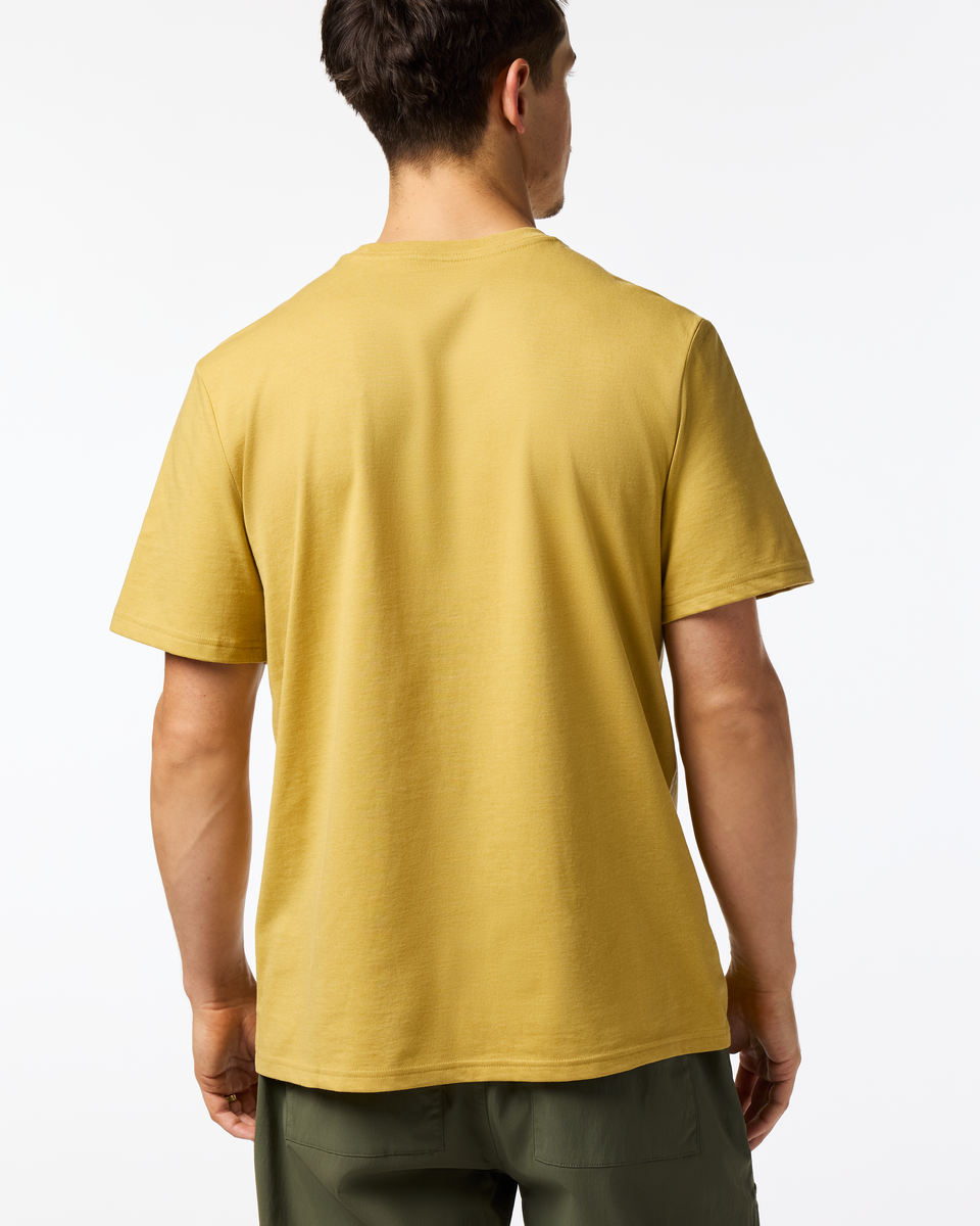Cuatro Bitmap T-Shirt - Men's, Husk, Model Kellan