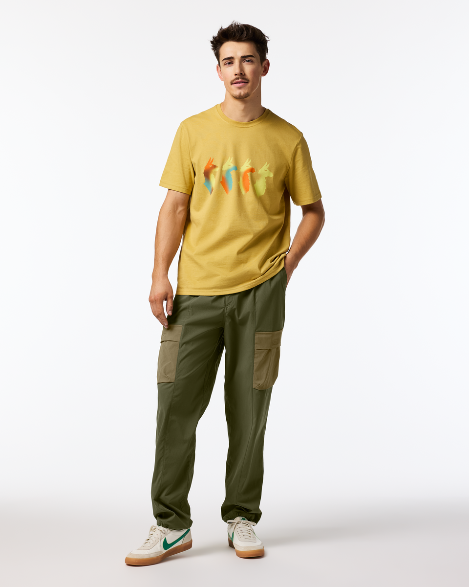 Cuatro Bitmap T-Shirt - Men's, Husk, Model Kellan