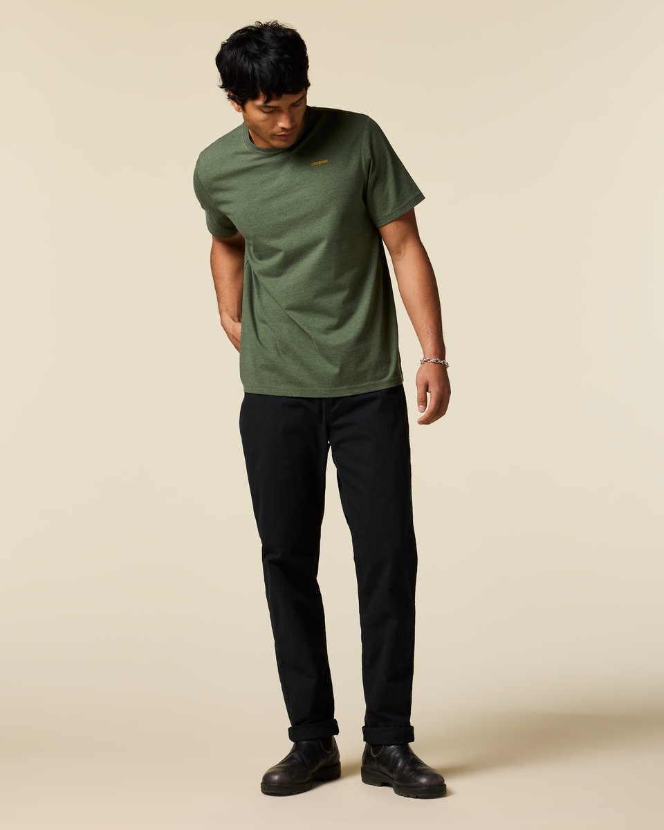 Down The River T-Shirt - Men's, Fatigue, Model Christian