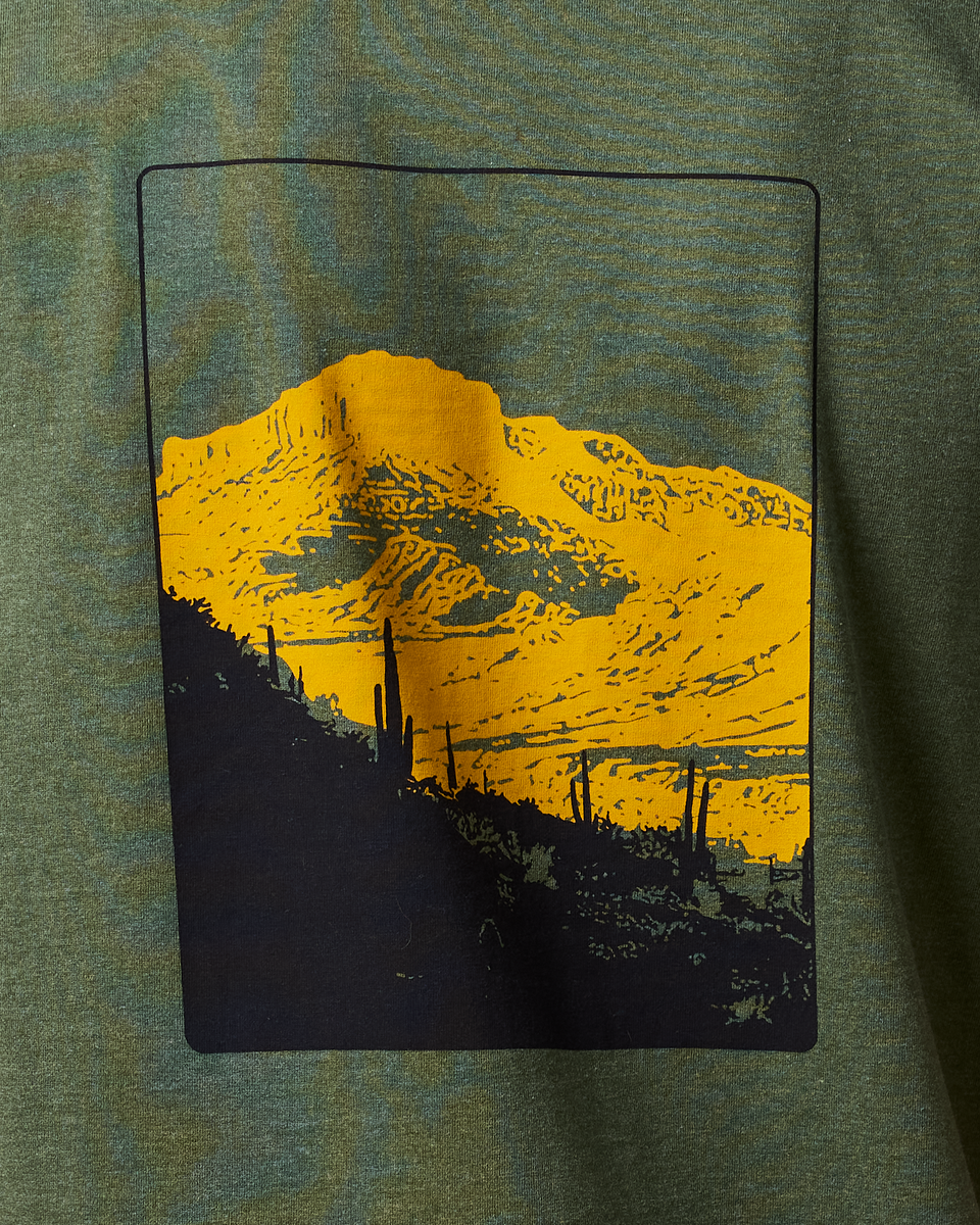 Down The River T-Shirt - Men's, Fatigue, Model Christian