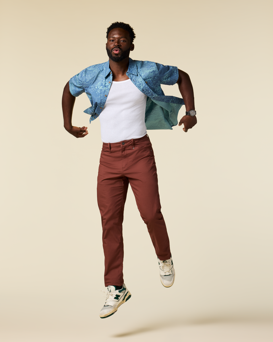 Estival Button Up Shirt - Print - Men's