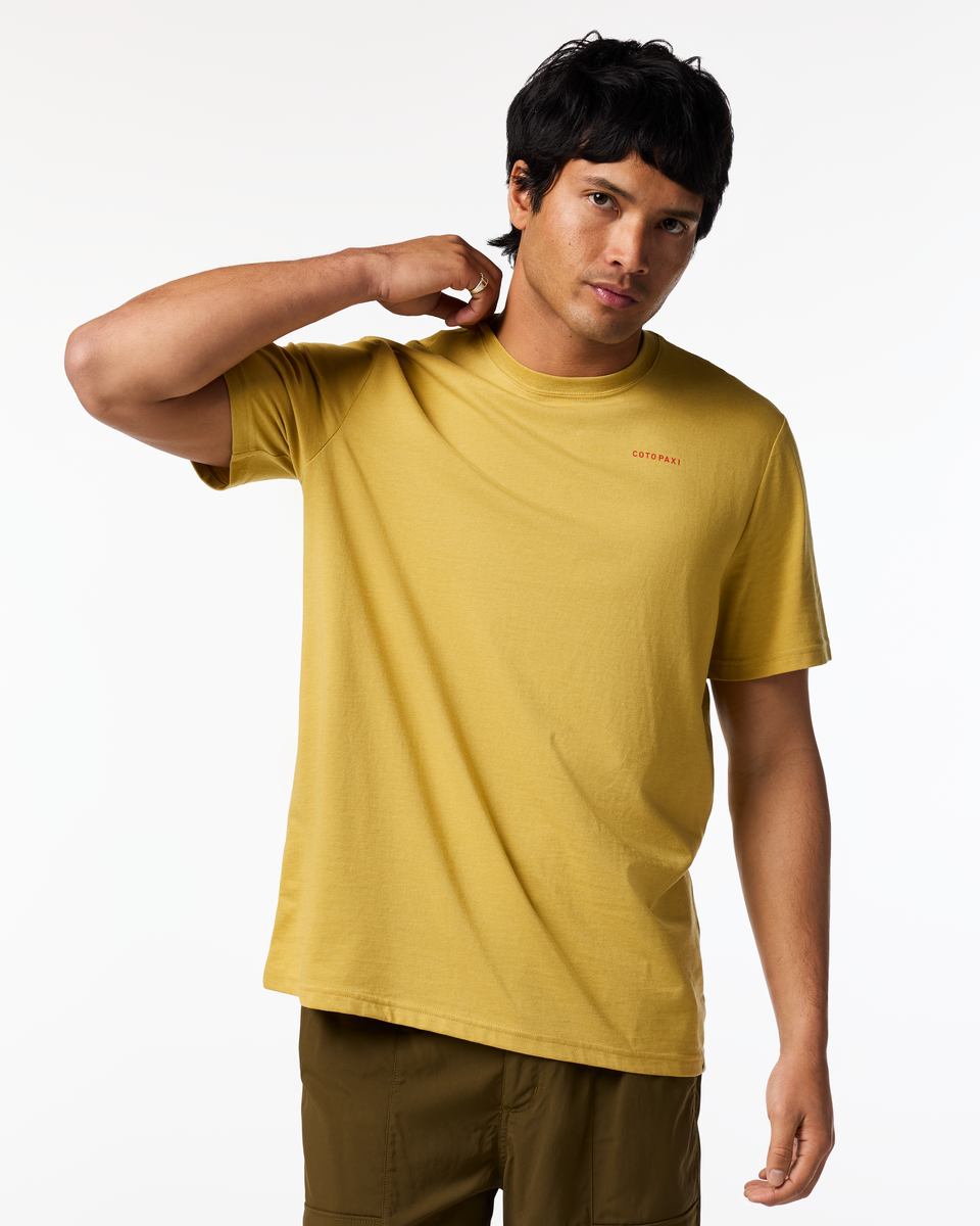 Mountain Magic T-Shirt - Men's, Husk, Model Christian