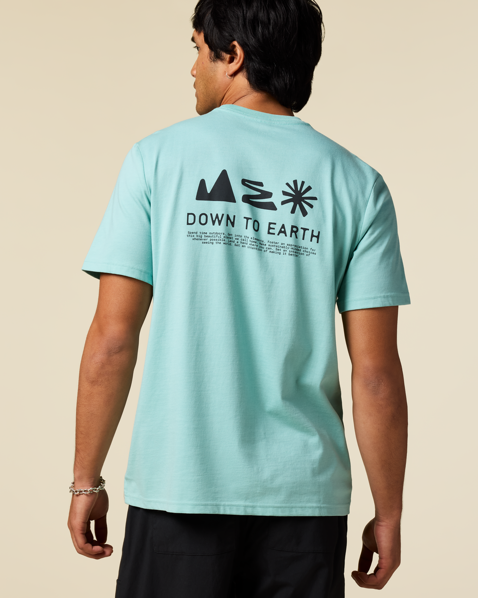 Mountain Magic T-Shirt - Men's, Tide Pool, Model Christian