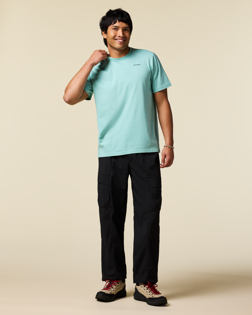 Mountain Magic T-Shirt - Men's, Tide Pool, Model Christian