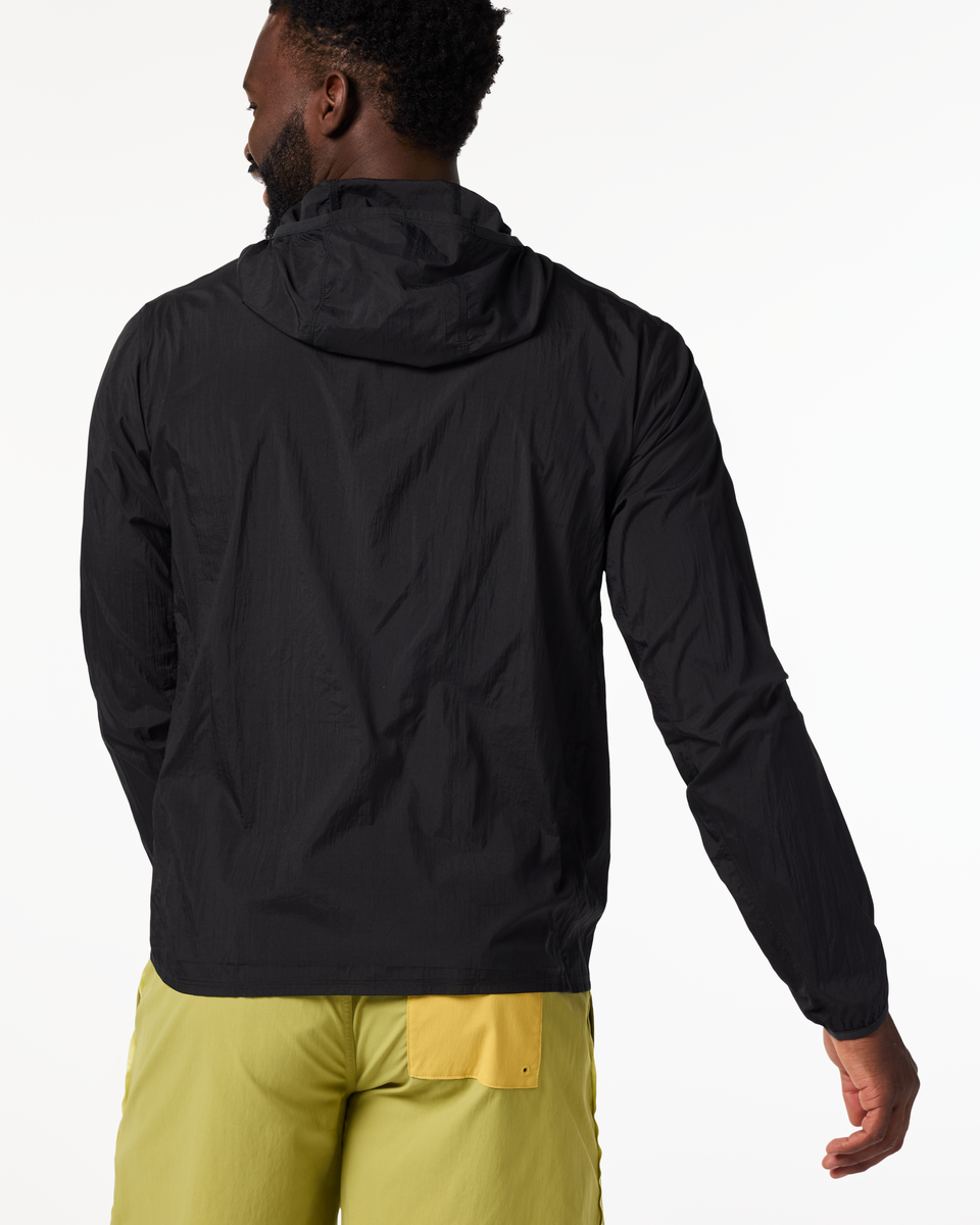 Pacaya Lite Hooded Jacket - Men's, Cotopaxi Black, Model Kirk